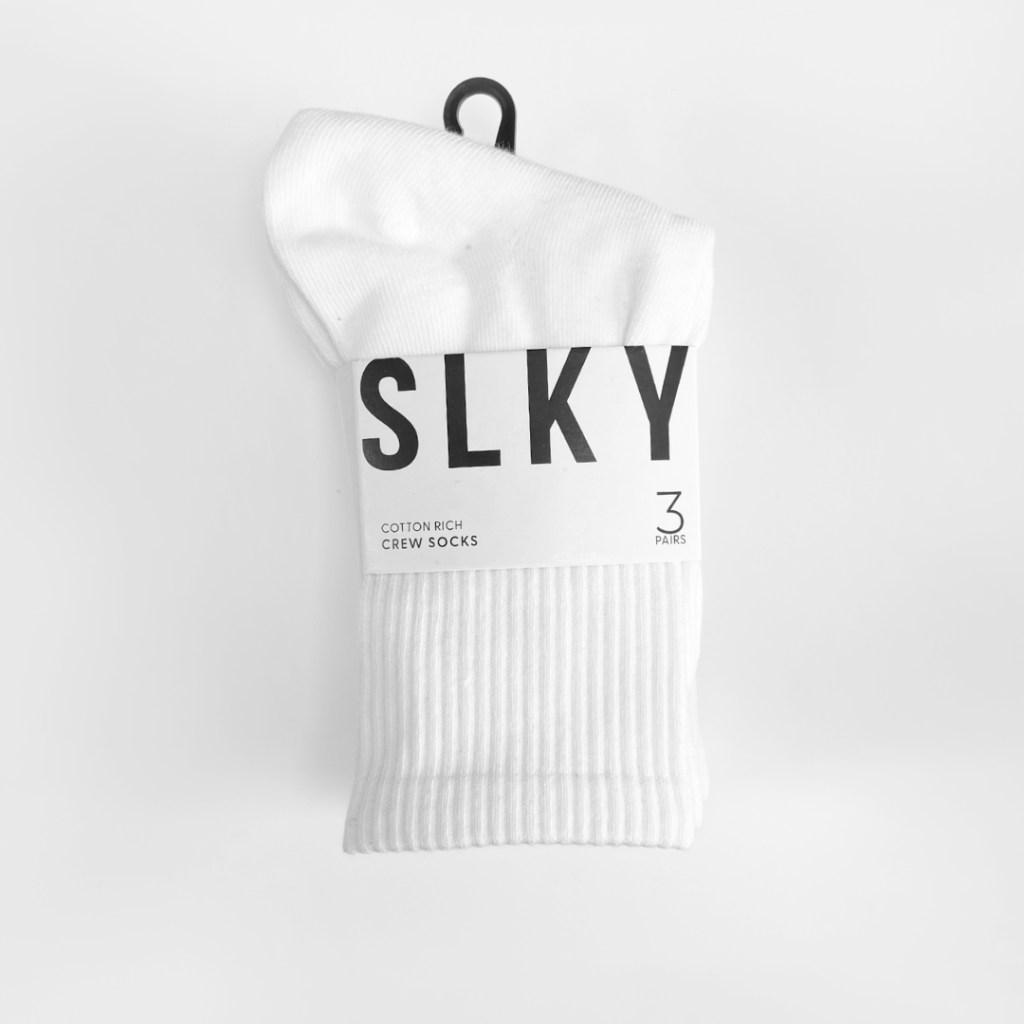 SLKY Crew Socks 3pp