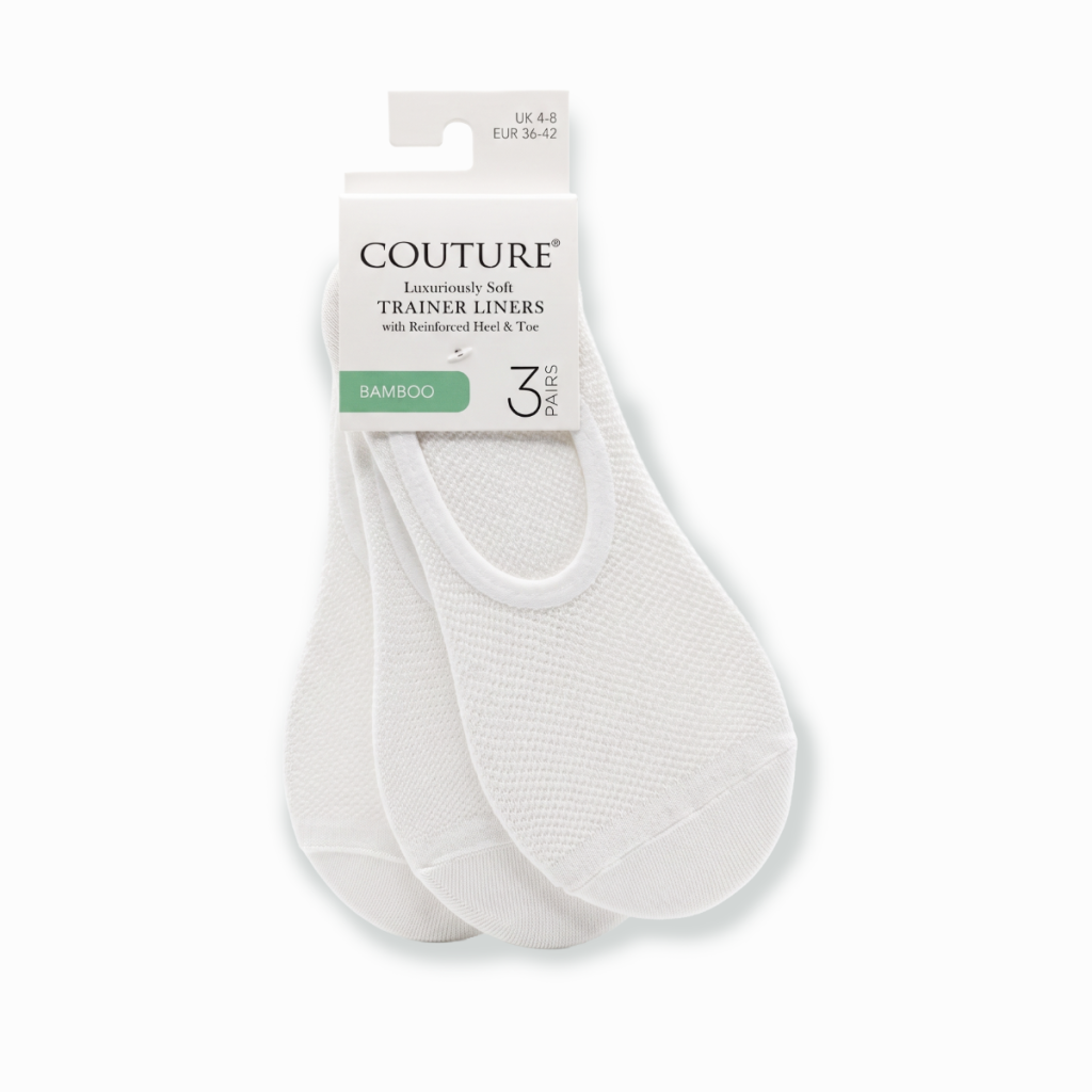COUTURE BAMBOO TRAINER LINERS LILAC MIX 3PP