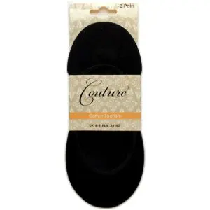Cotton Footlets 3pp