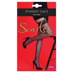 Fishnet Lace Top Stocking