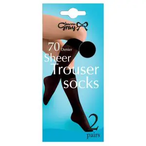 70 Denier Trouser Sock 2PP