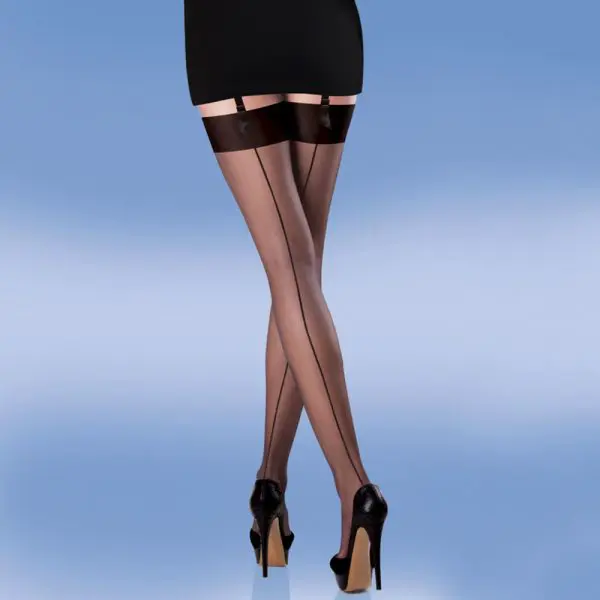 Smooth Knit Seamer Stockings
