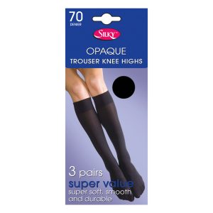 70 Den Opaque Trouser Sock 3pp