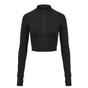 Full Zip Crop Jacket