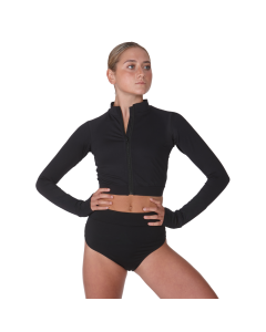 Full Zip Crop Jacket