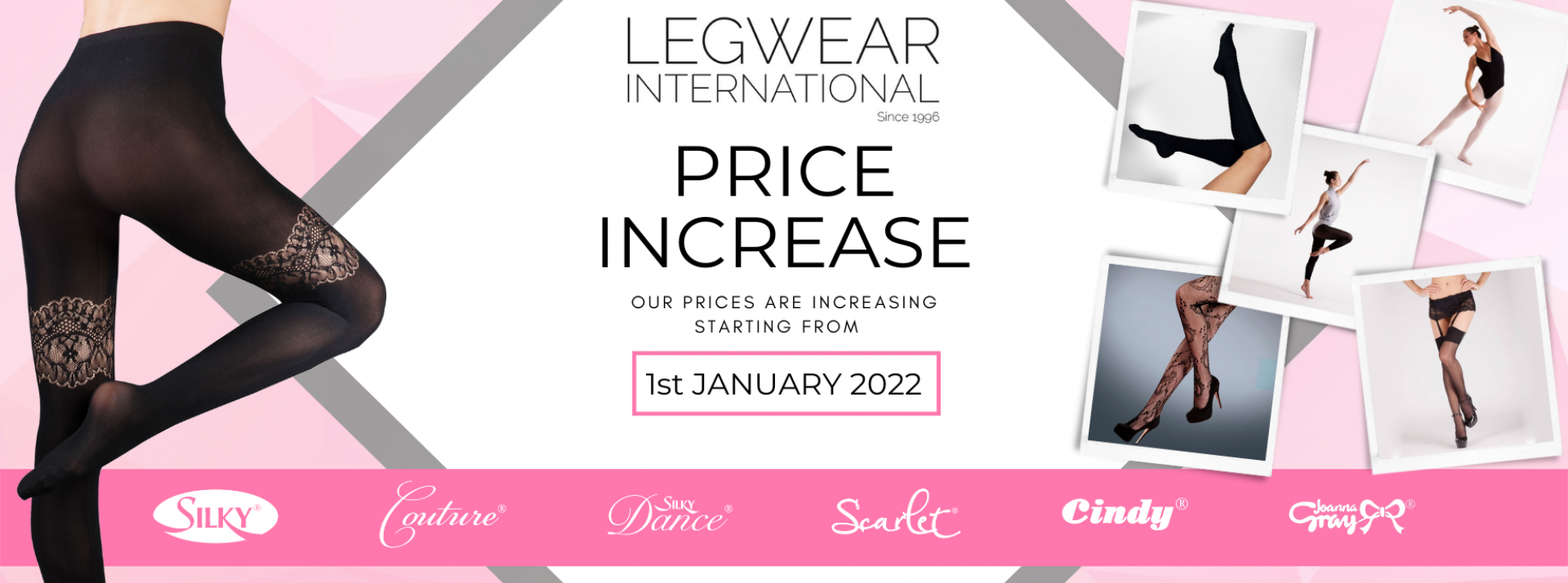 Legwear International Price Increase