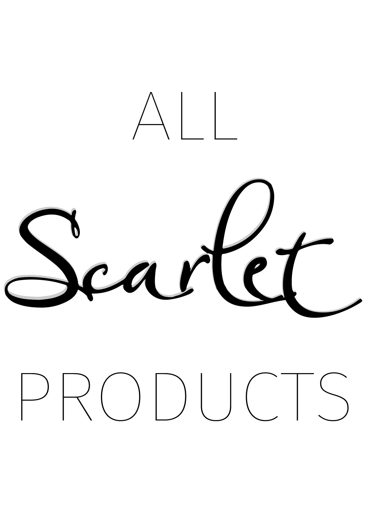 All Scarlet Products