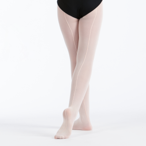 High Perf Backseam Footed Tights