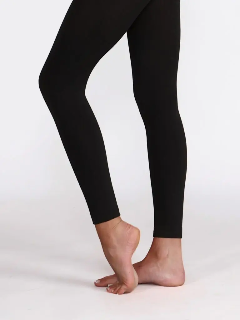 300 Denier Fleece Footless Tights