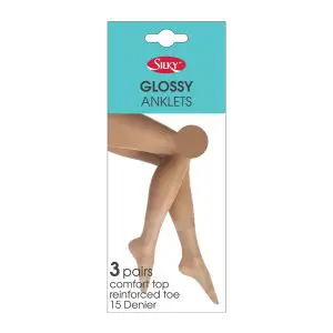 Glossy Anklets 3pp