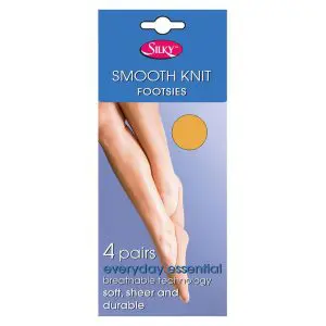 Smooth Knit Footsies 4pp