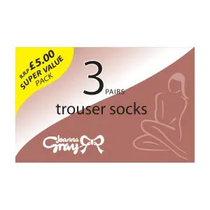 70 Denier Trouser Sock 3PP